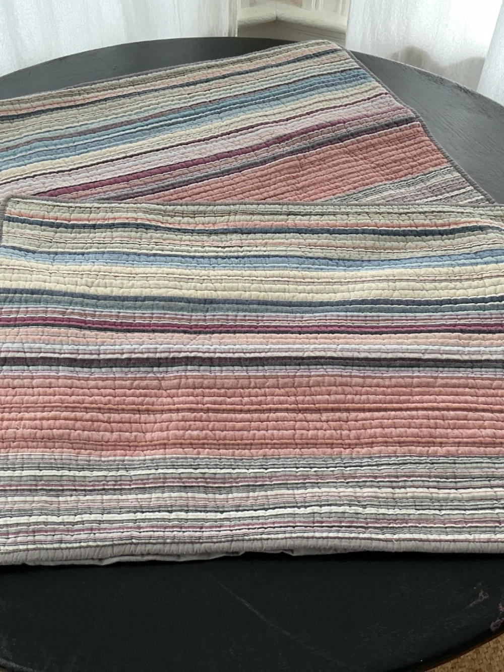 Martha Stewart 100% Cotton Textured Pillow Cases